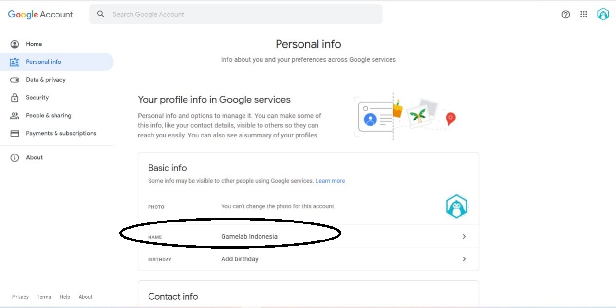 Tutorial ganti nama di google meet